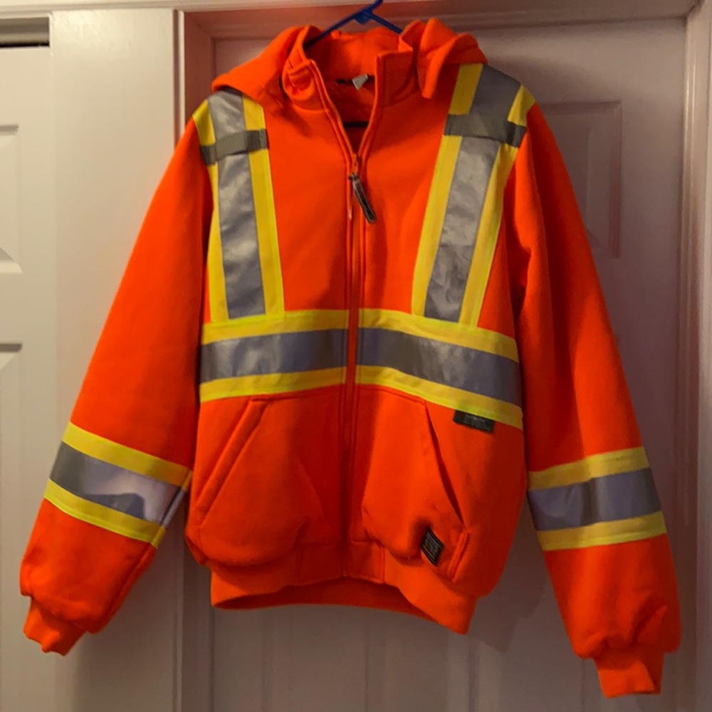 Work King High Visibility Safety Jacket. NWOT